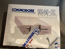 Commodore 1541-II Disk Drive with Power Supply & Box- Untested picture