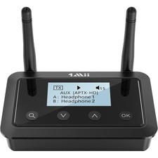 1Mii B03 Bluetooth 5.3 Adapter Transmitter Receiver TV Home Stereo Long Range picture
