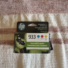 NEW Genuine HP 933 Tri-Color Cyan Magenta Yellow Ink Cartridge Exp. 08/2025 picture