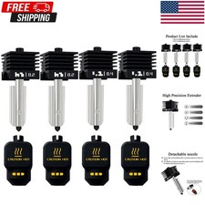 4 Pack P2S Hotend Nozzle Set 0.2MM 0.4MM Hardened for Bambu Lab Accessories picture