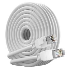 FTP Shielded Cat 6 Outdoor Ethernet Cable 12 FT, 10Gbps 550MHz 23AWG OFC Pure... picture
