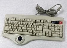 KeyTronic LT TBALL Lifetime Series Retro PS2 Keyboard Track Ball picture