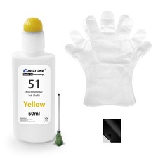 Tinen Refill Kit PG50 + CL51 for Canon Fax JX200 JX210P JX500 JX510P for 200ml picture