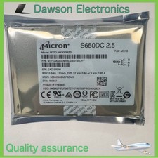 New Micron S650DC 800GB (SAS) 12Gb/s MTFDJAK800MBS 2.5