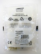 (1 Jack) Commscope/Systimax MGS400BH-246 Cat6 RJ45 Giga Jack, Ivory picture