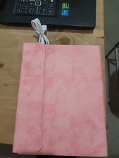 Pink Marble BLuetooth Wireless keyboard 11 iPad Pro Case With cable New picture