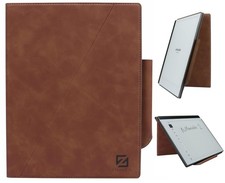Leather Case for reMarkable 2 10.3 Inch Slim Folio Stand Cover with Pen Slot NEW picture
