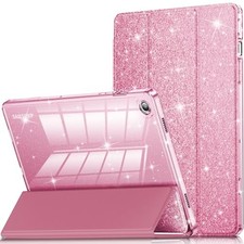 Case for Galaxy Tab A9 Plus 11 Inch 2023 - Glitter Leather, Kickstand picture
