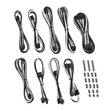 CableMod RT-Series ModMesh Classic Cable Kit For ASUS & Seasonic - Black / White picture