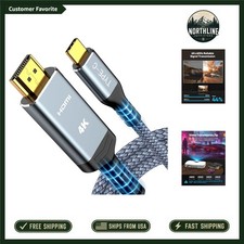 Versatile 10FT USB-C to HDMI Cable | Stunning 4K@60Hz Visuals, Plug & Play picture