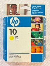 Genuine - HP 10 - Yellow - Ink Cartridge - C4842A - Best By 05/2011 -  picture