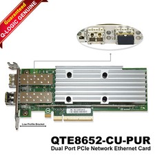 QLogic QTE8652-CU-PUR 10/25GbE SFP+ Dual Port PCIe Network Card - High Speed picture