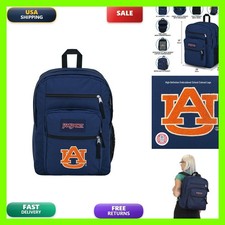 Jansport Ncaa Officially Licensed Backpack Auburn Tigers Big Student Padded picture