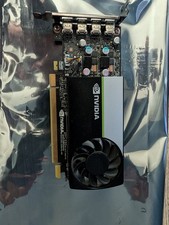 New HP Nvidia T600 4GB GDDR6 Graphics Video Card 4 x MINI DP + Adapters - Short picture