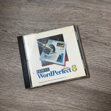 Corel Word Perfect Suite 8 -PC CD-ROM, 1997 WIn95 Vintage Software SPOTLESS DISK picture
