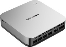 MINISFORUM AI X1 Pro-370 Mini PC, AMD Ryzen AI 9 HX370 NO RAM NO SSD - Barebones picture