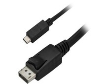 StarTech.com CDP2DPMM1MB 3.3 ft (1 m) USB-C to DisplayPort Cable - USB Type-C to picture
