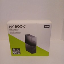 Western Digital WD My Book HDD - 8TB  External Hard Drive WDBBGB0080HBK-NESN picture