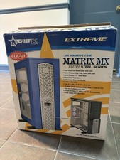 Chieftec Matrix MX ATX Tower Case Black Steel, Side Window, USB, 4x5.25 picture