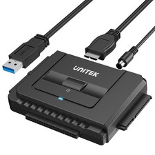 Unitek USB 3.0 IDE/SATA Adapter, Dual-Drive, for 2.5/3.5