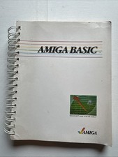 Amiga Basic Book - Vintage Amiga Booklet - Amiga Manual 1986 picture