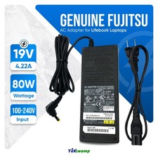 Genuine Fujitsu 80W AC Power Adapter for Lifebook S - Series Laptop picture