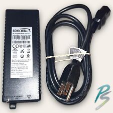 Genuine SonicWALL 802.3at Gigabit PoE Injector w/ AC Power Cable 01-SSC-5545 picture