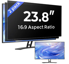 [2 Pack] 23.8 Inch Computer Privacy Screen for 16:9  Ratio Widescreen Monitor picture