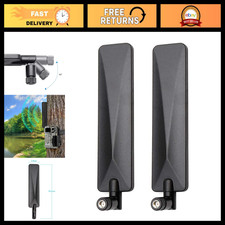 4G LTE RPSMA Antenna for Spypoint Link Micro, Tactacam, Stealth Cam - 2 Pack picture