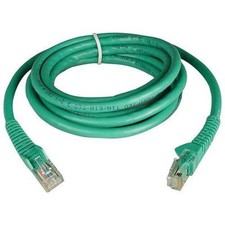 Tripp Lite Cat6 Patch Cable - 1 X Rj-45 Male - 1 X Rj-45 Male - 14ft - Green picture