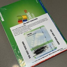 TOSHIBA Sat. M45 Recovery DVD Package NEW SEALED Microsoft Version 2002 picture