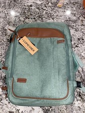 Lumesner Carry on Backpack, Extra Large Green (Backpack With 3 Packing Cubes) picture