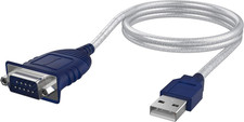 USB 2.0 to Serial (DB9 RS232) Adapter Cable, Prolific Chipset, Driver Support Re picture