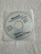 Microsoft Works Version 4.5a Disc & Microsoft Money 99 Disc - NO PRODUCT KEYS picture