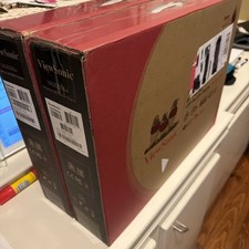 Lot of 2x ViewSonic VA2055SA 20” 1080p LED Computer Monitor VGA Display picture