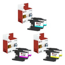 6Pk LTS LC-79 CMY HY Compatible for Brother MFC5910DW J6510DW Ink Cartridge picture
