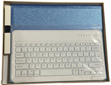 IVEOPPE iPad Pro 11 inch Blue Case with Keyboard picture