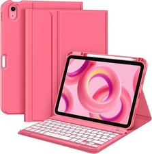 Backlit Keyboard Case for iPad (A16) 11th Gen 11 Inch (2025) Soft TPU Back Cover picture