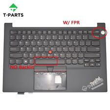 5M10Z54602 Palmrest US Keyboard Bezel NO Backlit For Lenovo Thinkpad E14 Gen 2 picture