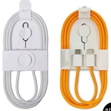60W Fast Charging Cable USB C to Type C Braided PD Charger Cord Data Sync picture