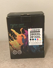 Ankink PGI-280XXL CLI-281XXL Ink Cartridges Set Canon Compatible Open Box picture