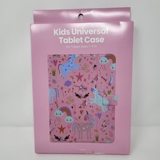 Tablet Case GEMS Kids Unicorns Universal Peach Orange Fits Up to 11