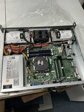 Supermicro X10SLM-F 1U Rack Server CSE-512 Xeon E3 DDR3 ECC/ Dual 1TB HDD W-785S picture