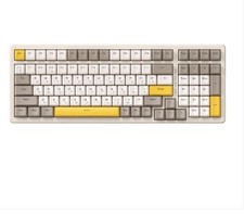 ZIYOULANG K3MAX Mechanical Keyboard Wired RGB Backlit Tan Brown Switch picture