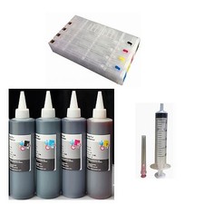 4 pack Refillable Compatible For HP 970 971 X551dw Cartridge Plus 4x250ml ink picture
