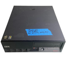 IBM Thinkcentre S51 PC SFF Desktop Powers On No Video Pentium 4 HDD Memory CPU picture