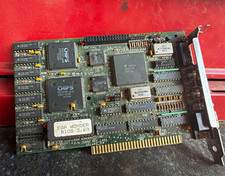 ATI EGA Wonder ISA vintage Graphics Card 256KB DRAM DE-9/DB-15 Multiple Monitor picture