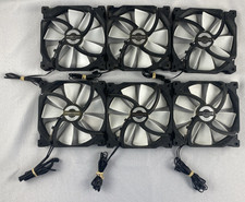 Phanteks PH-F140SP 140mm PC Case Fans - Lot of 6 (3) Normal (3) LED picture