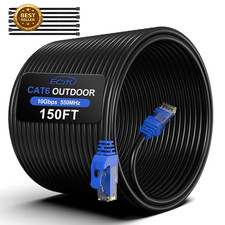 150FT Cat6 Outdoor Ethernet Cable, In-Ground, Heavy Duty Direct Burial, 24AWG CC picture