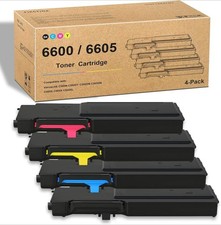 4PK Compatible High Yield Toner for Xerox Phaser 6600 WorkCentre 6605 106R02228 picture